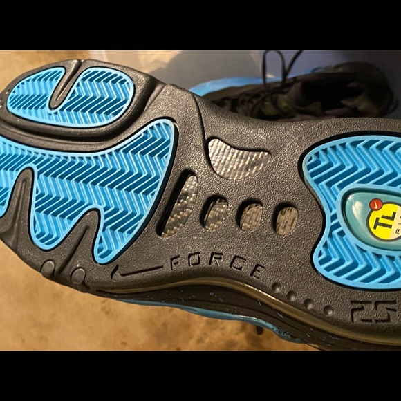 BRAND NEW W/BOX AUTHENTIC NEVER WORN TIM DUNCAN SIZE 12 BLUE FOAMPOSITE NIKE MAX - Picture 3 of 7